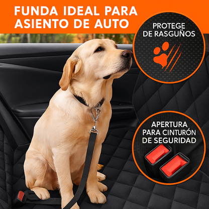 Protector de Asiento 4 en 1 para Mascotas | PawPal™ – Impermeable, Antideslizante y Lavable